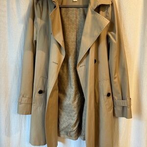 Michael Kors beige trench coat large